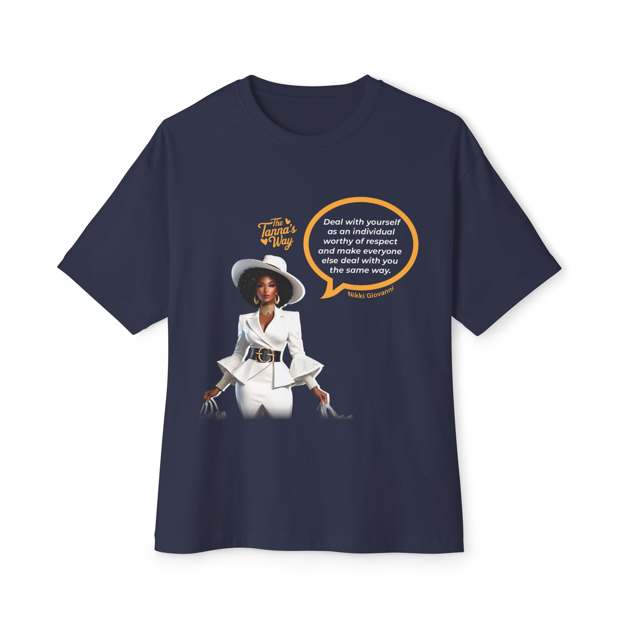 Nikki Giovanni | Unisex Oversized Boxy Tee